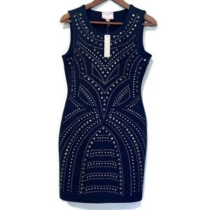 Blue Sleeveless Mini Party Dress by Romeo & Juliet Couture Blue Night Women’s S